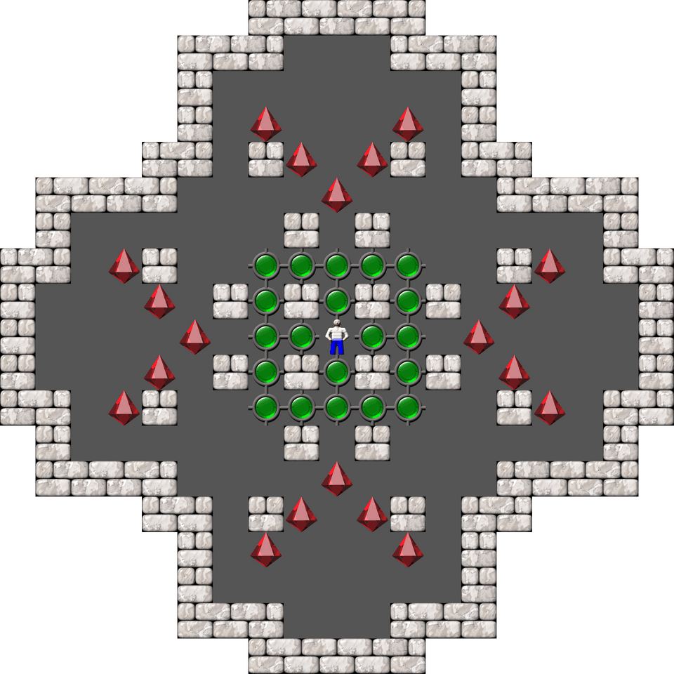 Sokoban Brian Kents Sokoban2Ks Sokoban2K level 40